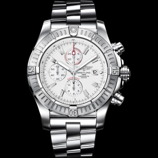 Buy Luxury Replica Breitling Super Avenger Steel White dial watch